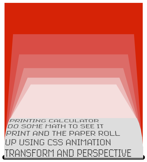 Calculator JavaScript source code with CSS animation